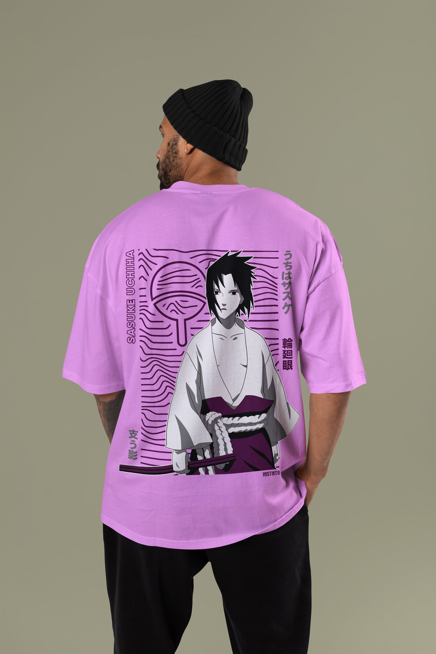 Naruto - Sasuke Curse Oversized T-Shirt
