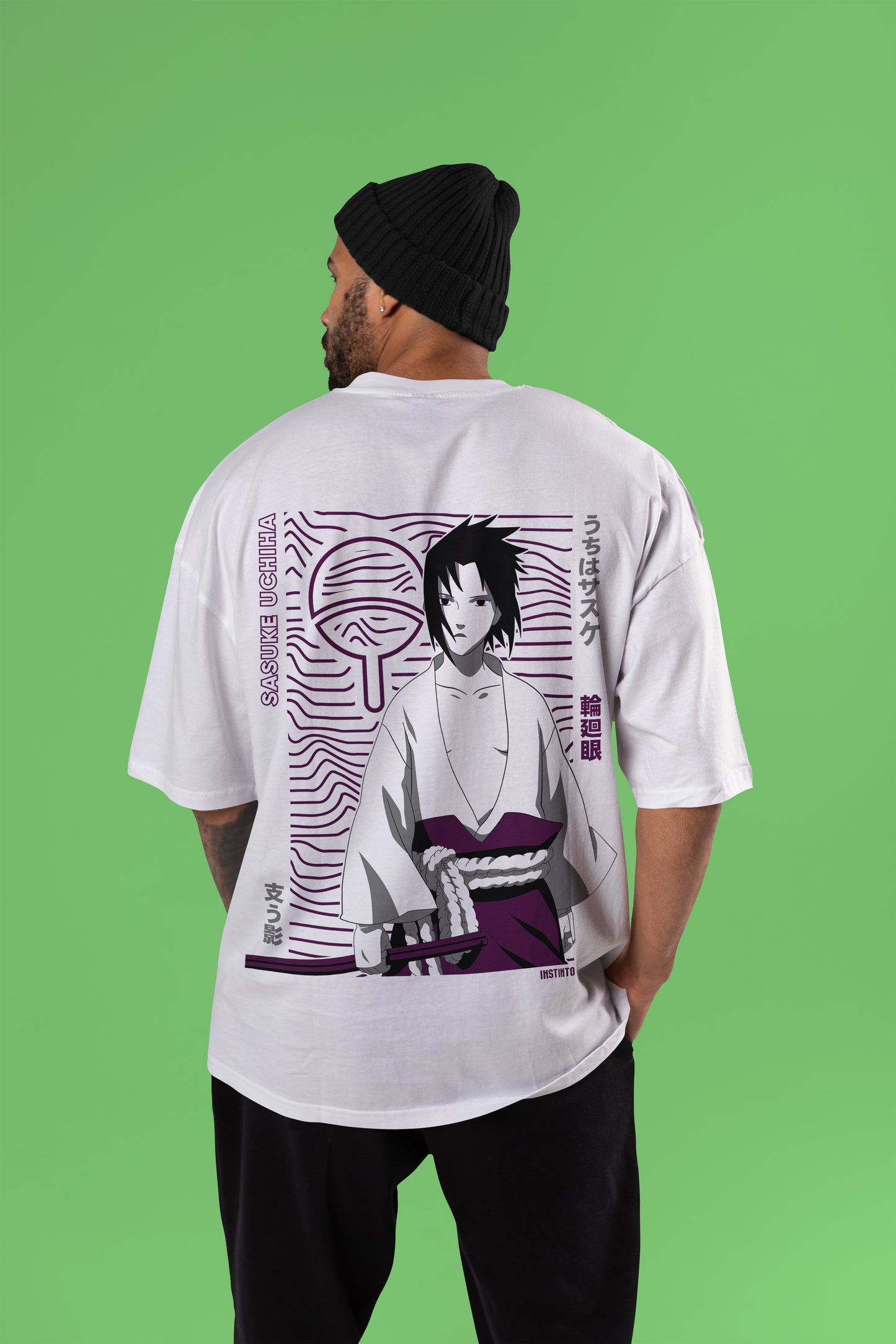 Naruto - Sasuke Curse Oversized T-Shirt