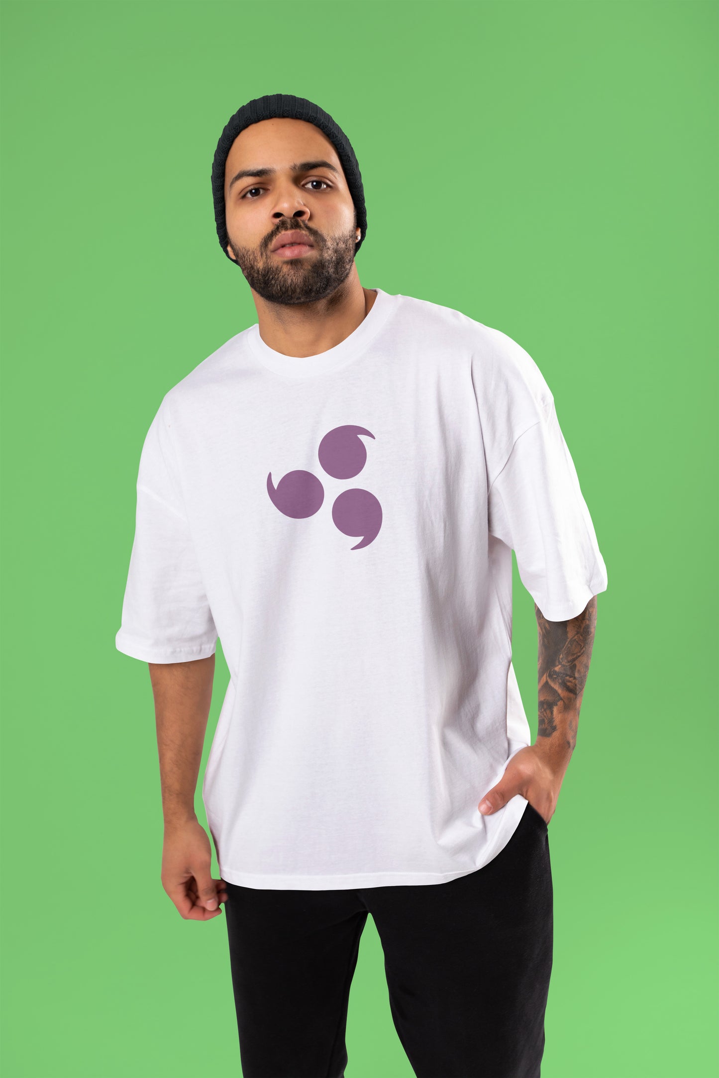 Naruto - Sasuke Curse Oversized T-Shirt