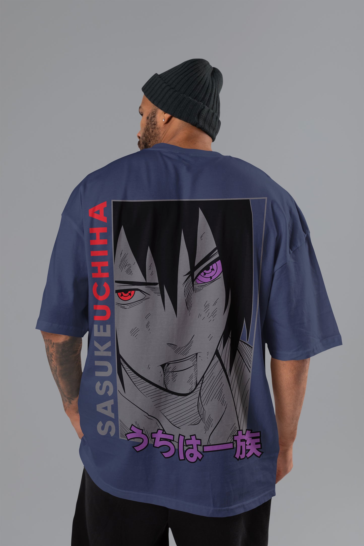 Naruto - Sasuke Uchiha Oversized T-Shirt