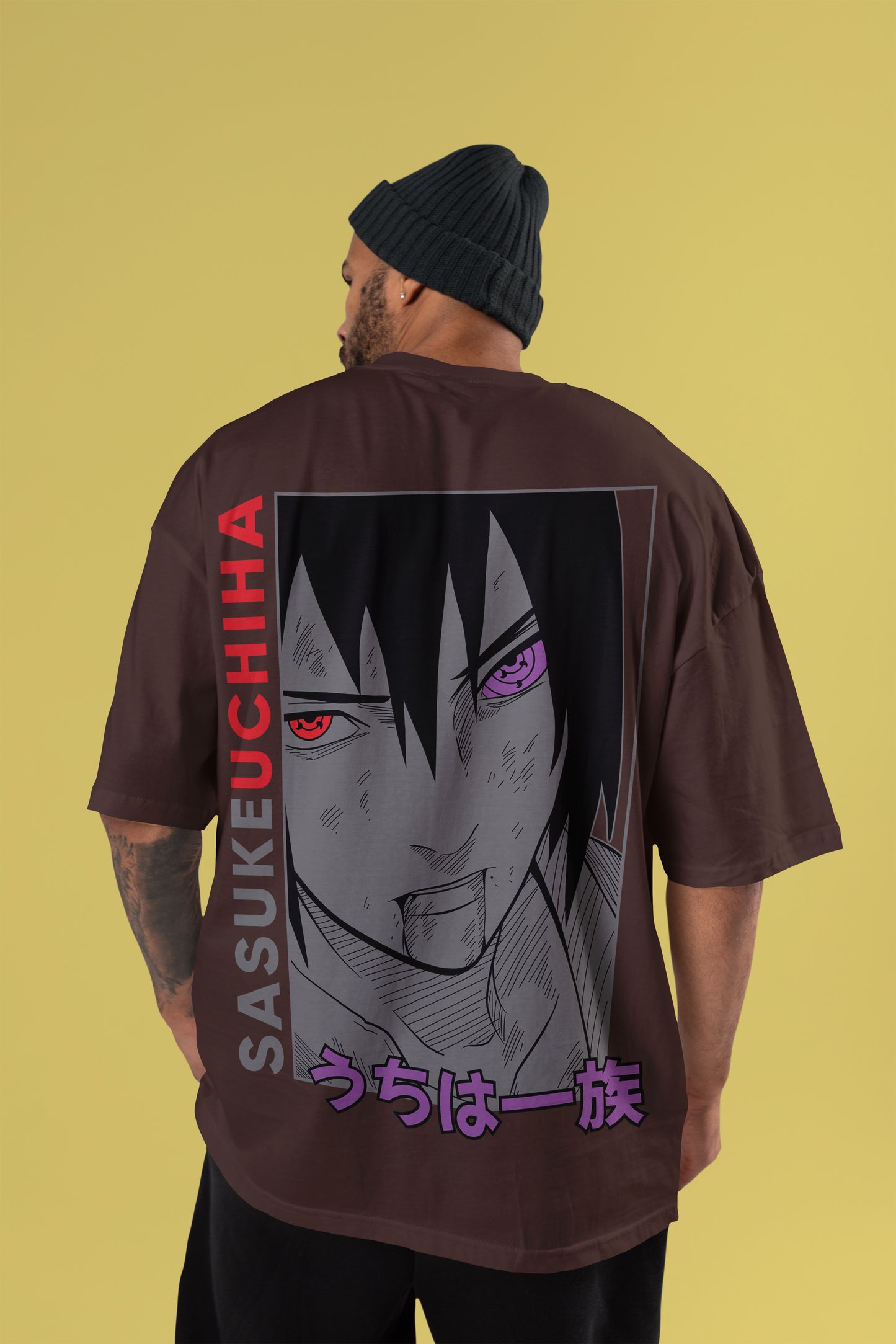 Naruto - Sasuke Uchiha Oversized T-Shirt