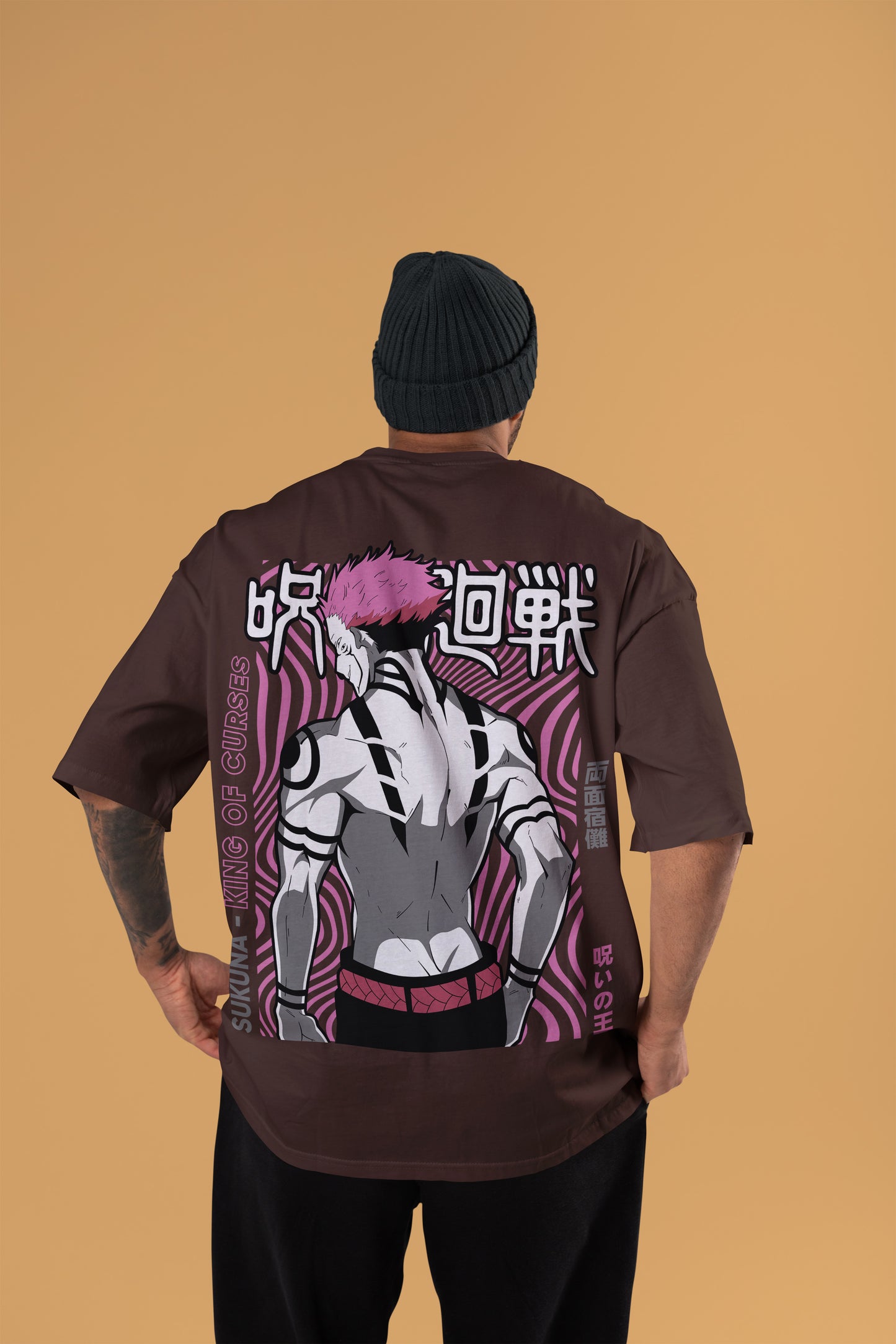 Cursed Royalty – Ryoumen Oversized Tee | Jujutsu Kaisen Edition