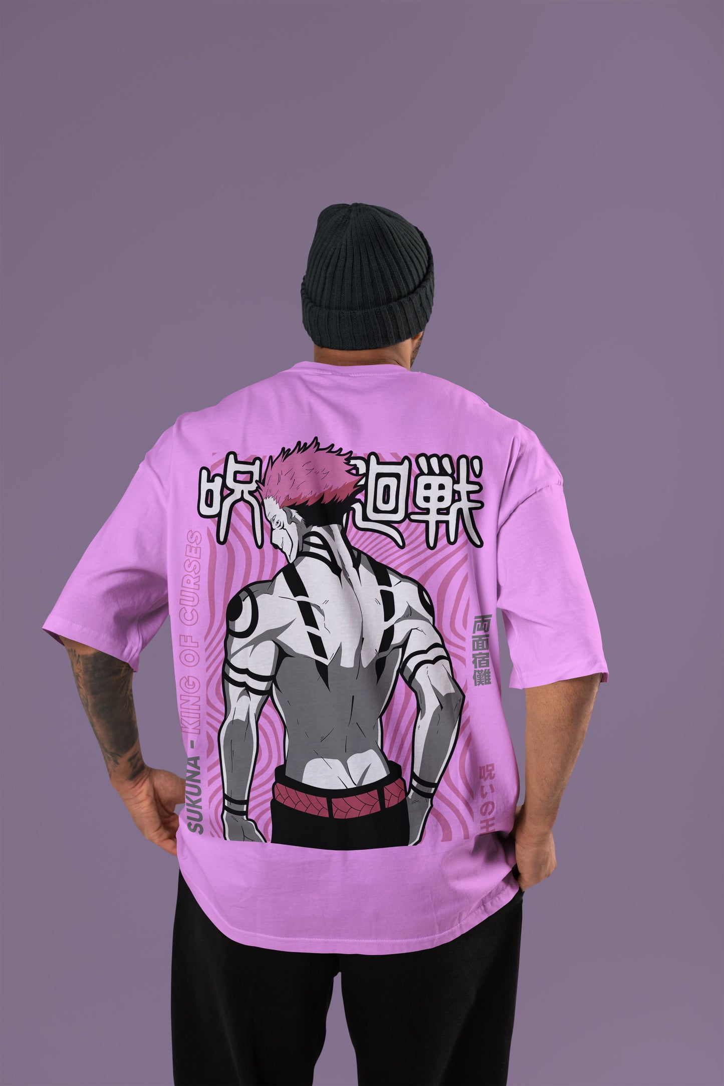 Cursed Royalty – Ryoumen Oversized Tee | Jujutsu Kaisen Edition