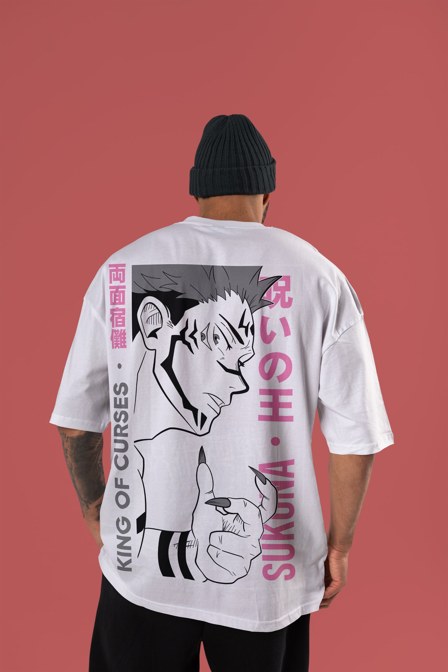 Ryoumen Sukuna Oversized Tee | Jujutsu Kaisen Edition
