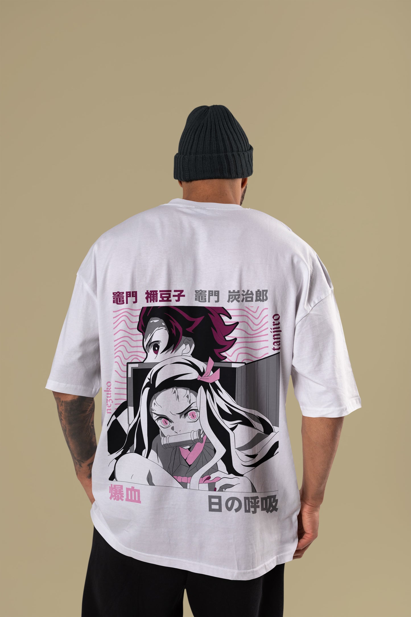 Demon Slayer - Tanjiro & Nezuko Oversized T-Shirt