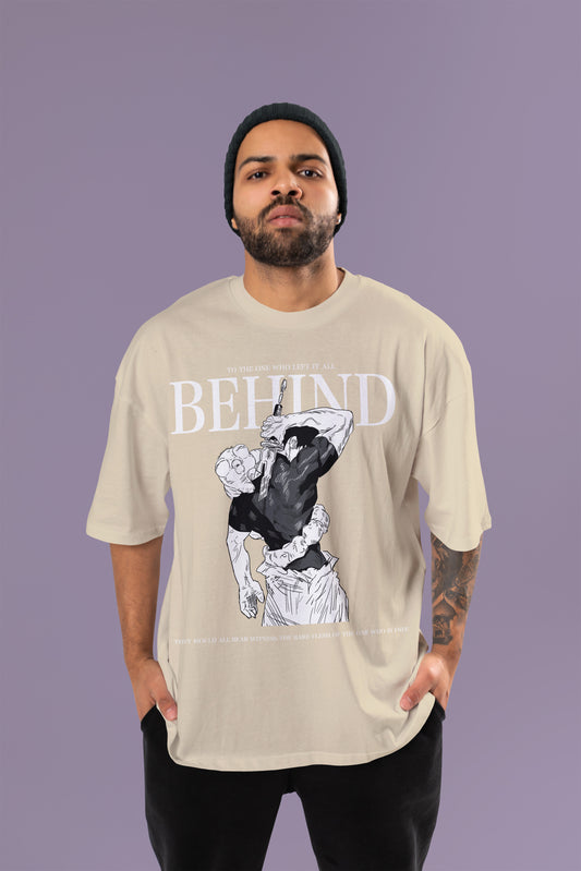 BEHIND – Toji Fushiguro Oversized Tee | Jujutsu Kaisen Edition