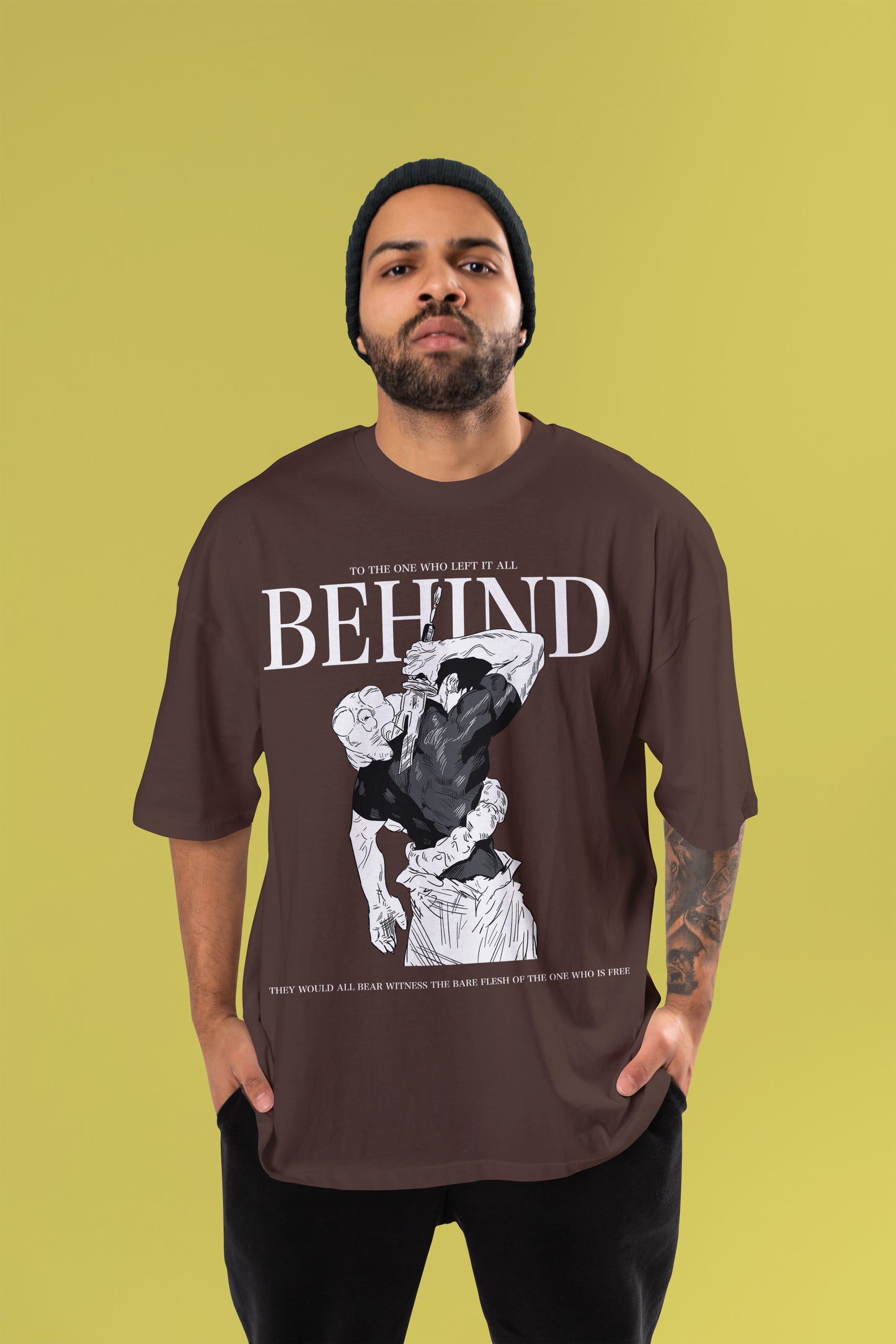 BEHIND – Toji Fushiguro Oversized Tee | Jujutsu Kaisen Edition