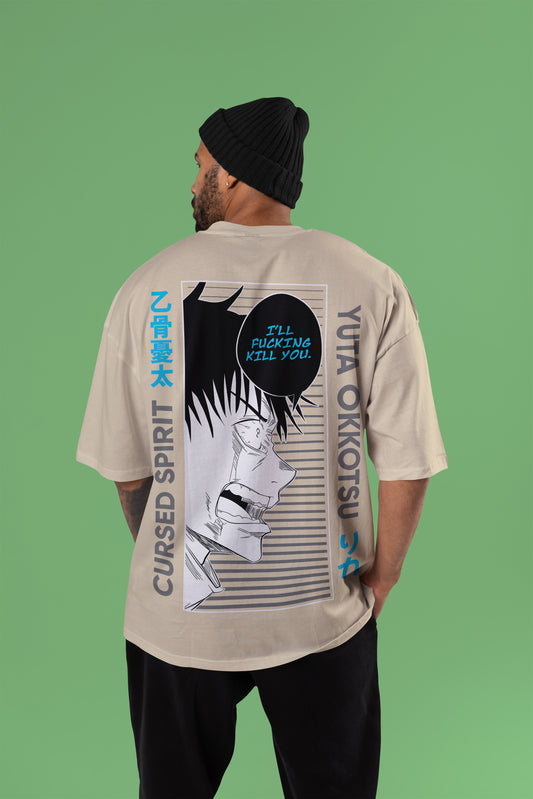 Yuta Okkotsu Oversized Tee | Jujutsu Kaisen 0 Edition