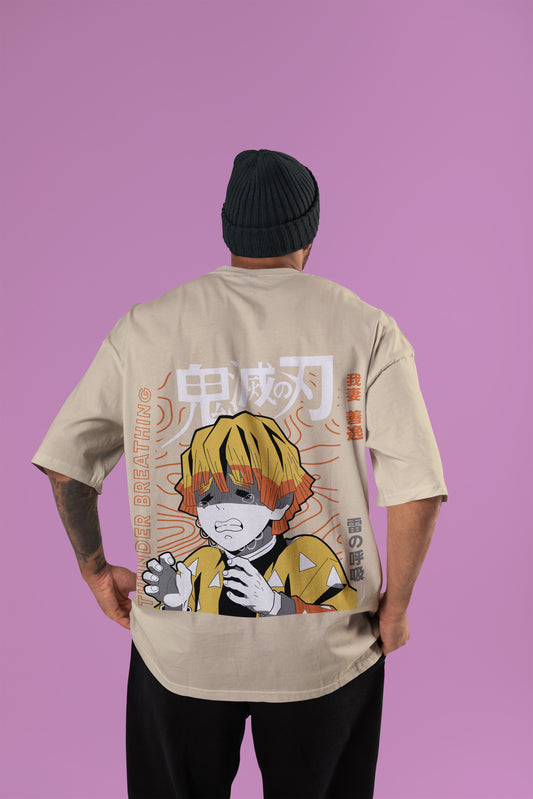 Demon Slayer - Zenitsu Agatsuma Oversized T-Shirt