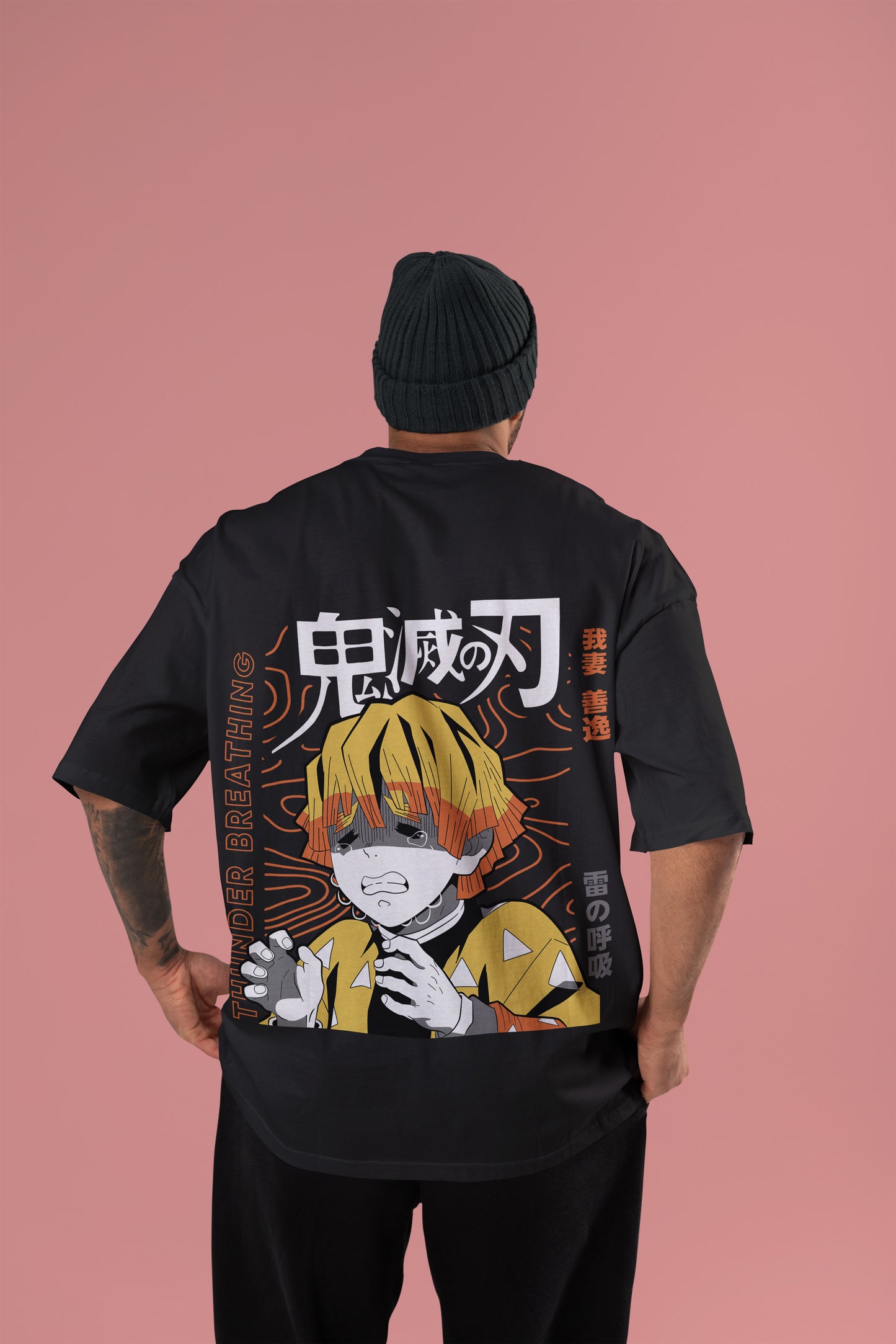Demon Slayer - Zenitsu Agatsuma Oversized T-Shirt