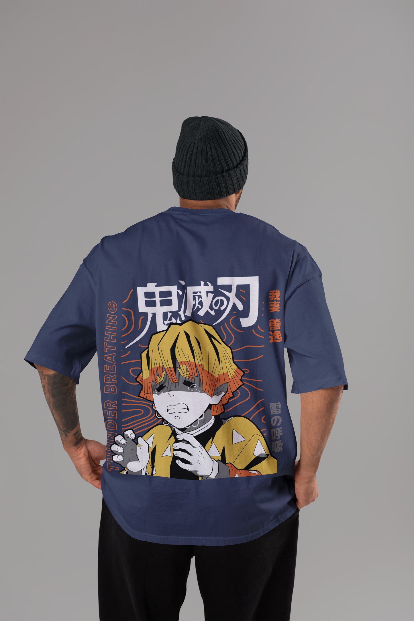 Demon Slayer - Zenitsu Agatsuma Oversized T-Shirt