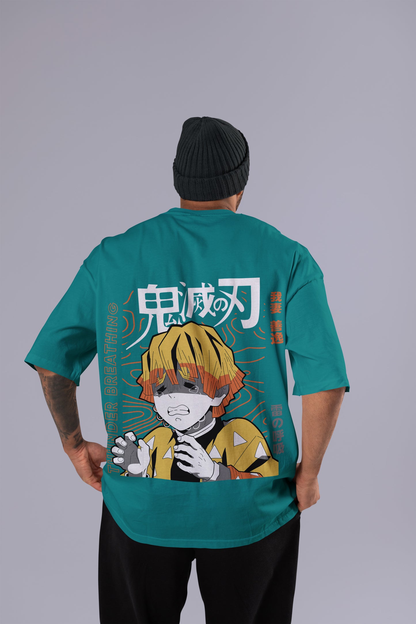 Demon Slayer - Zenitsu Agatsuma Oversized T-Shirt