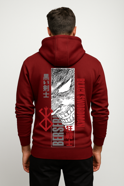 Berserk - Black Swordsman Premium Hoodie