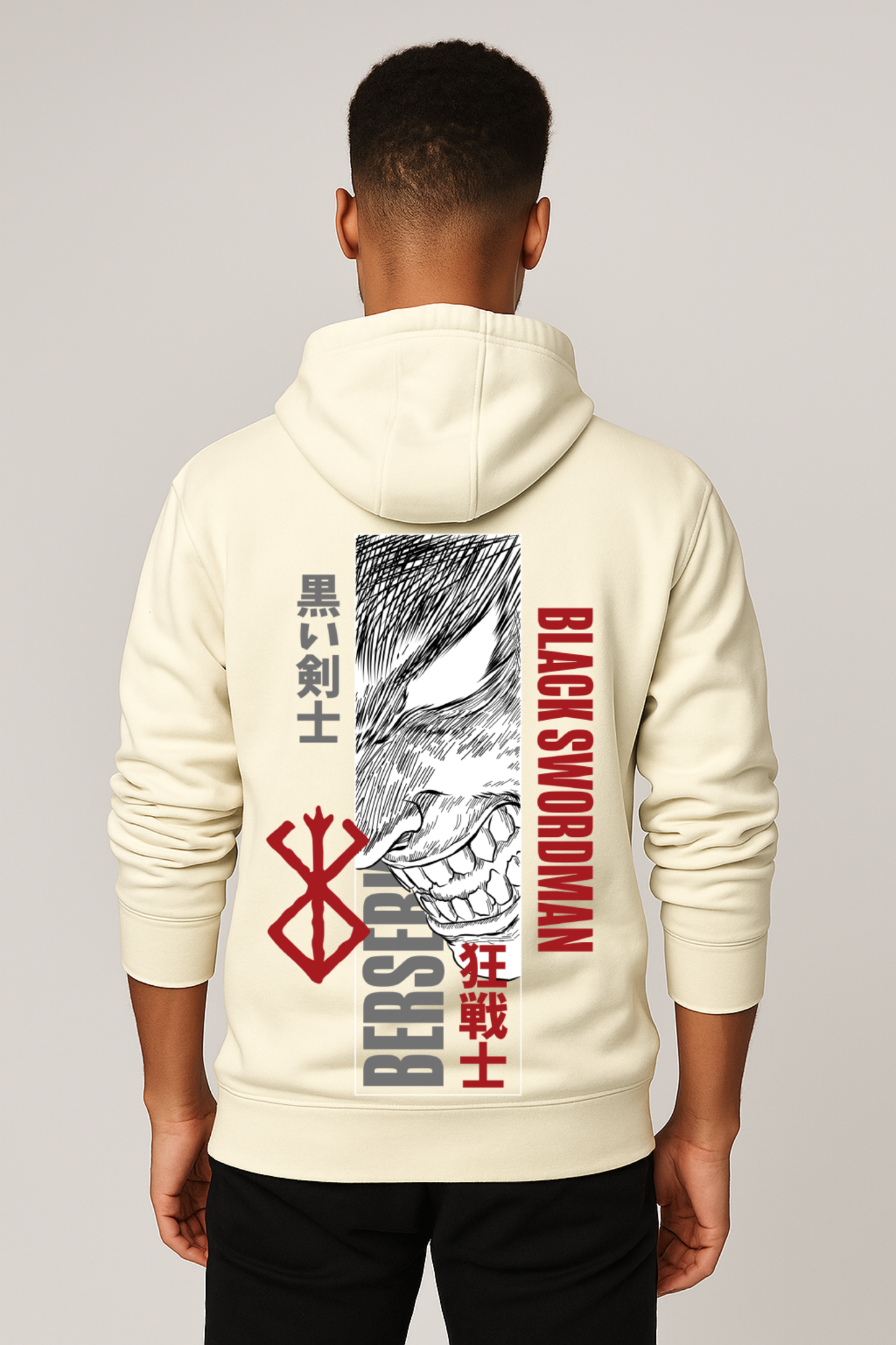 Berserk - Black Swordsman Premium Hoodie
