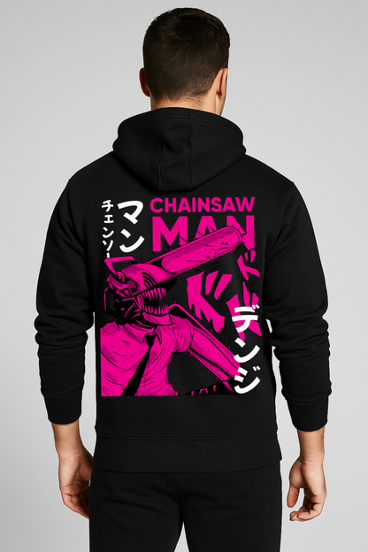 Chainsaw Man - Neon Slash Premium hoodie