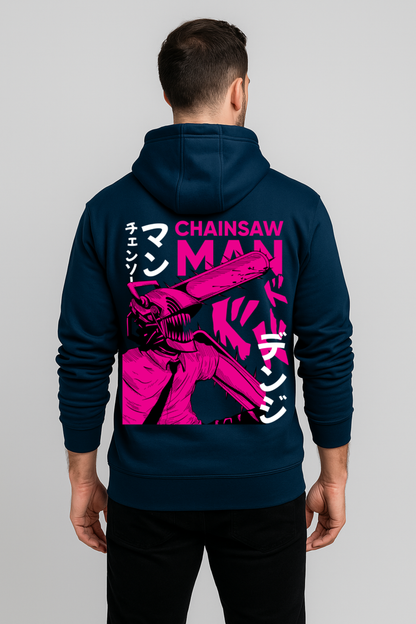 Chainsaw Man - Neon Slash Premium hoodie