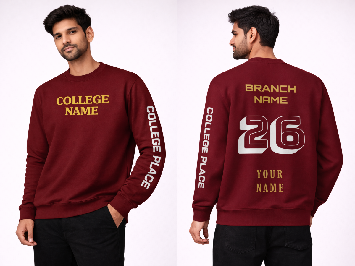 Batch Boss 320 – The Ultimate College Custom Sweatshirt