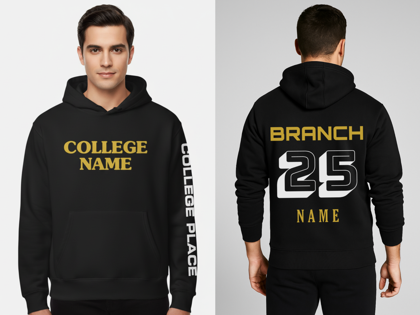 Campus Crown - The Ultimate Custom College Hoodie