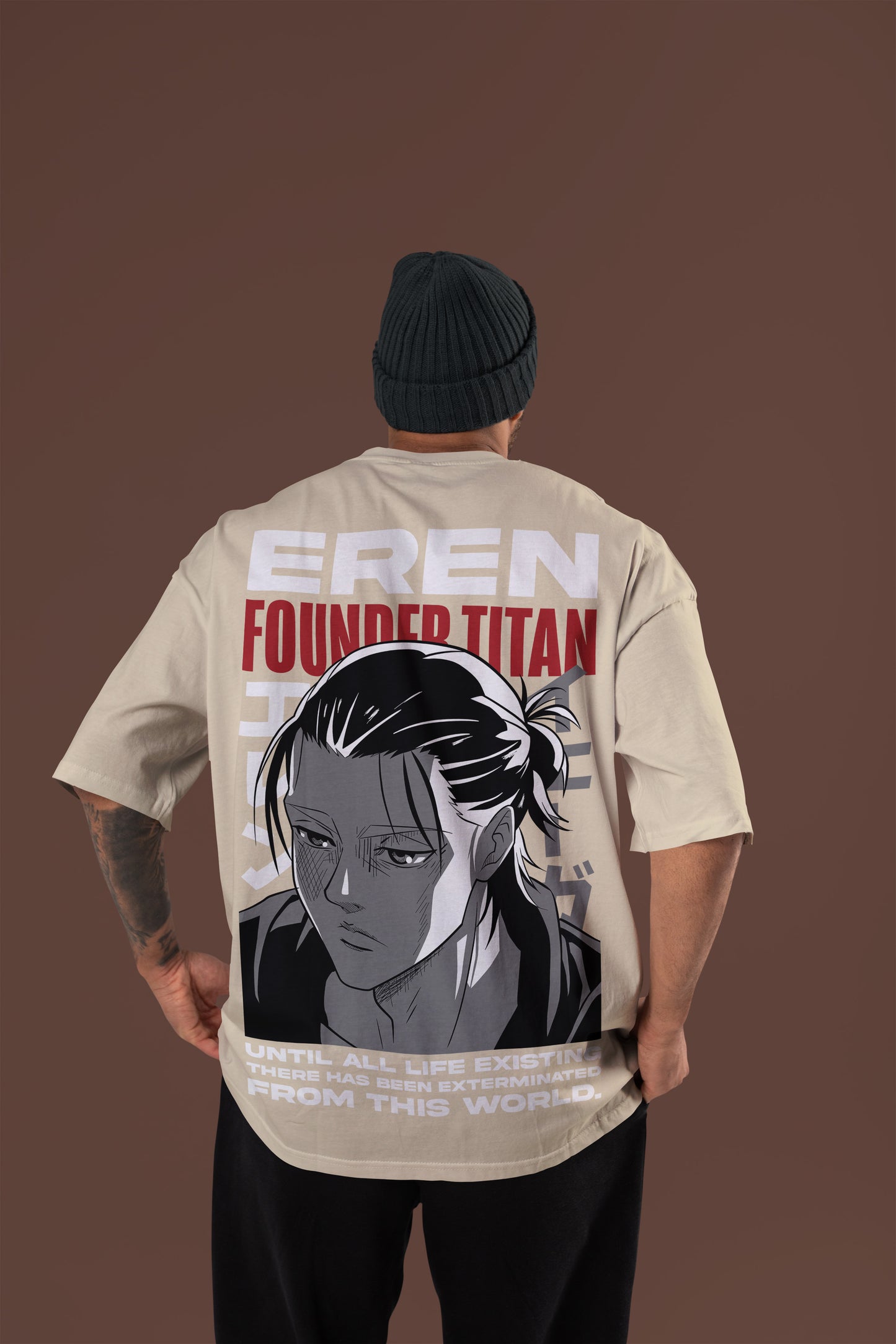 Attack On Titan – EREN YEAGER OVERSIZED TEE
