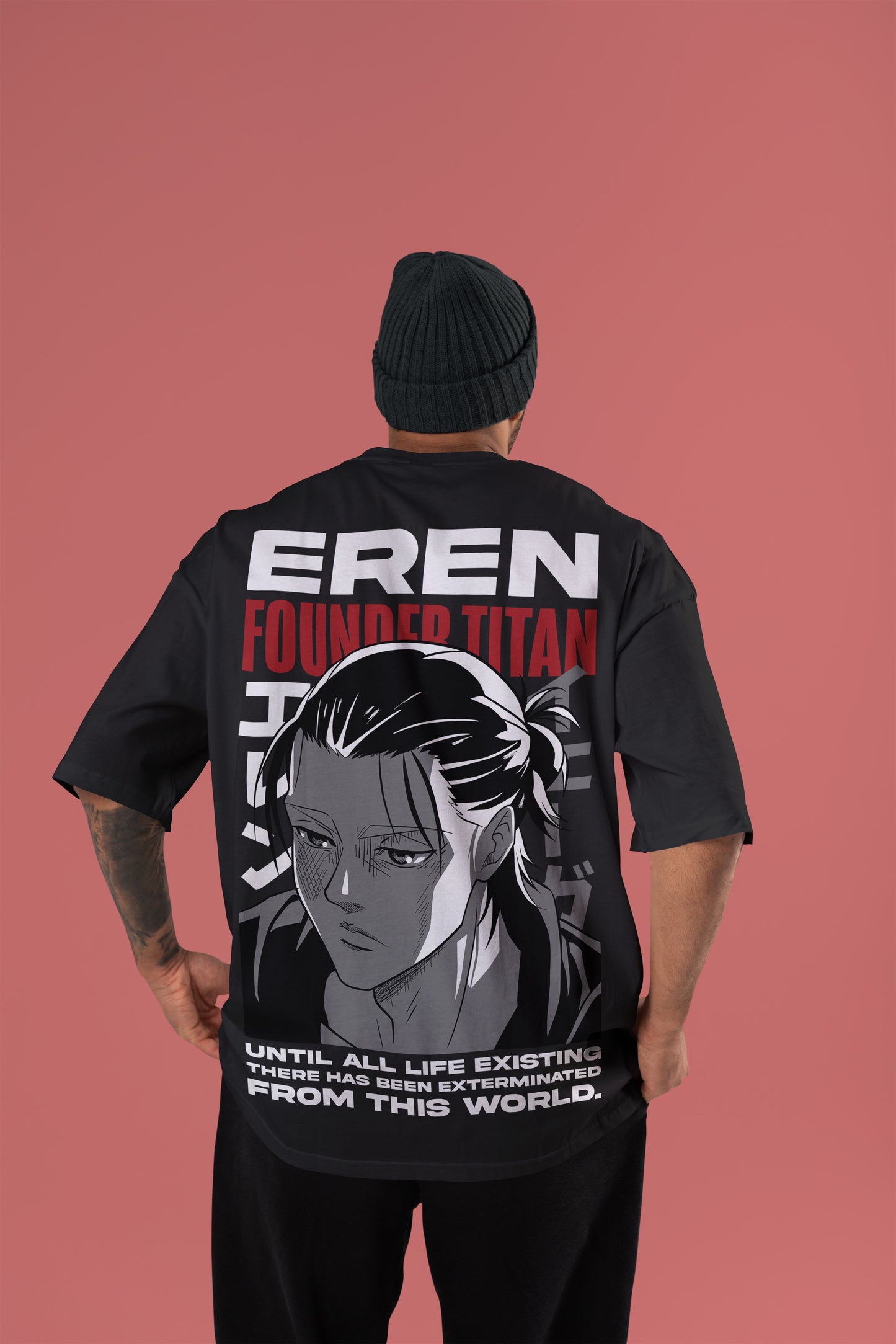 Attack On Titan – EREN YEAGER OVERSIZED TEE