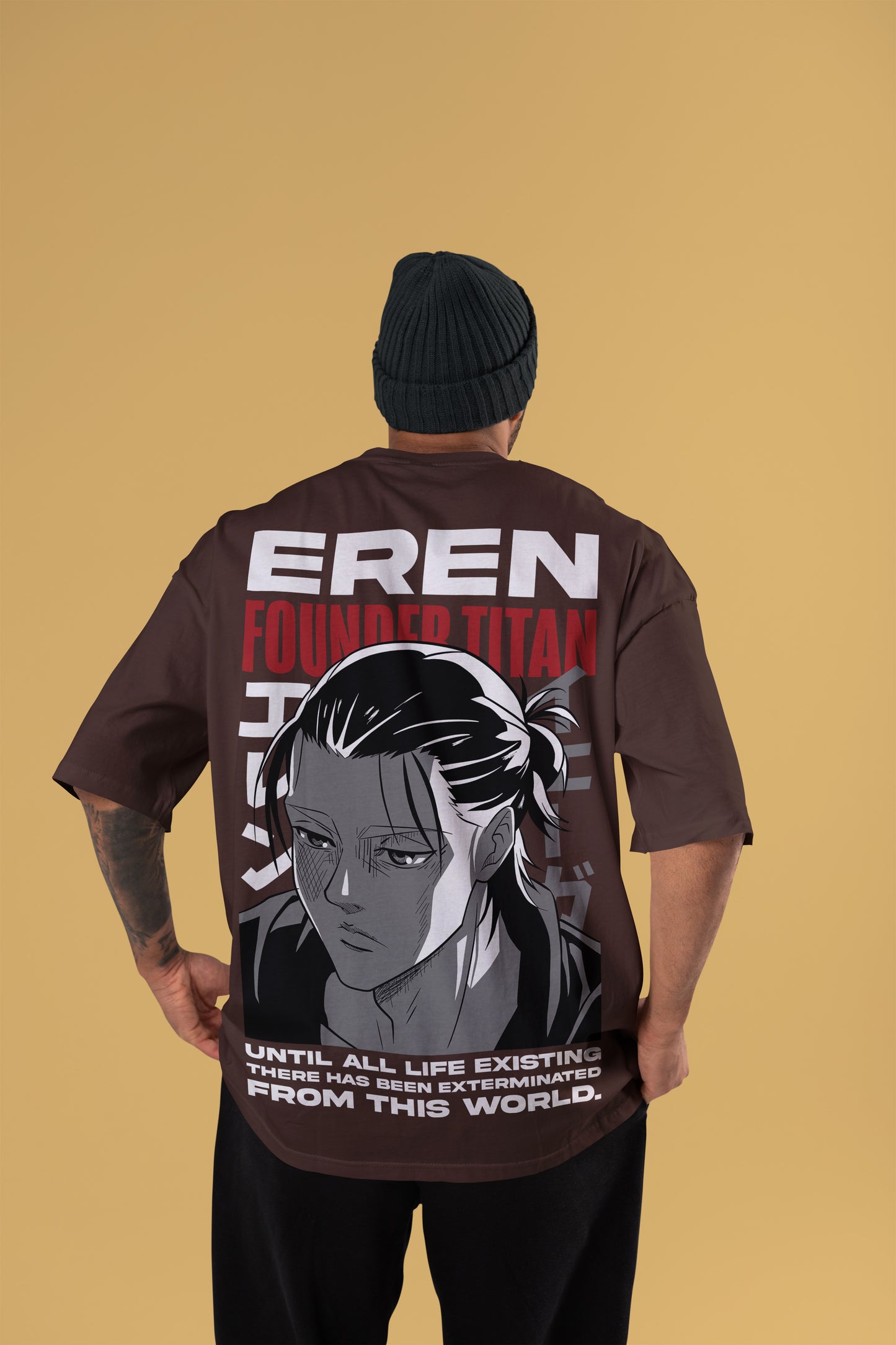 Attack On Titan – EREN YEAGER OVERSIZED TEE