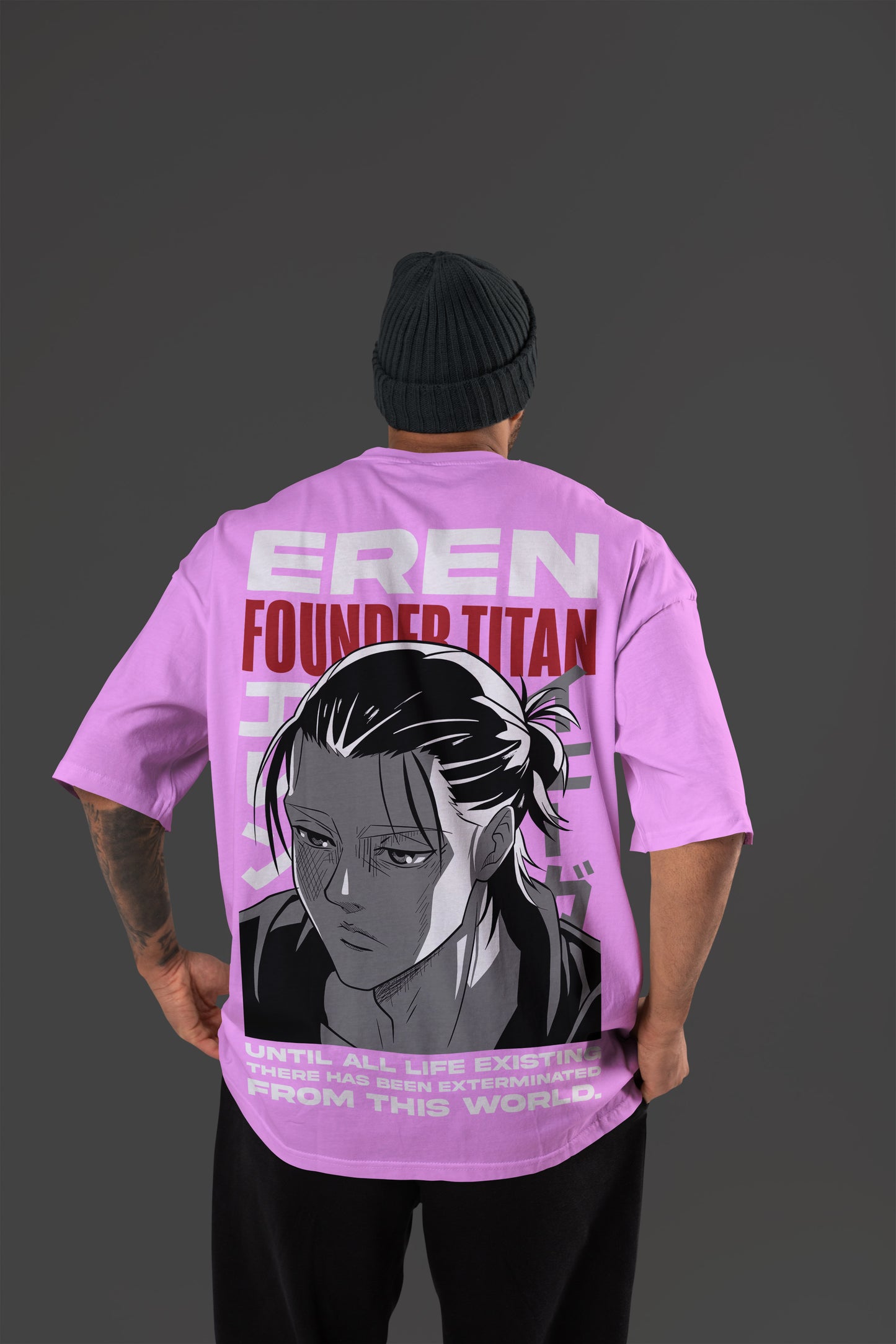Attack On Titan – EREN YEAGER OVERSIZED TEE