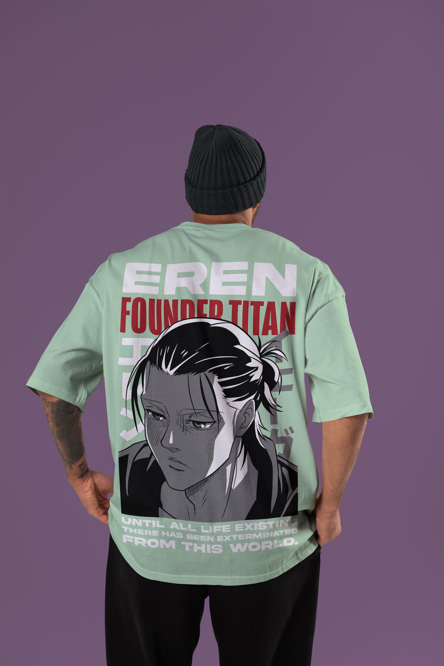 Attack On Titan – EREN YEAGER OVERSIZED TEE