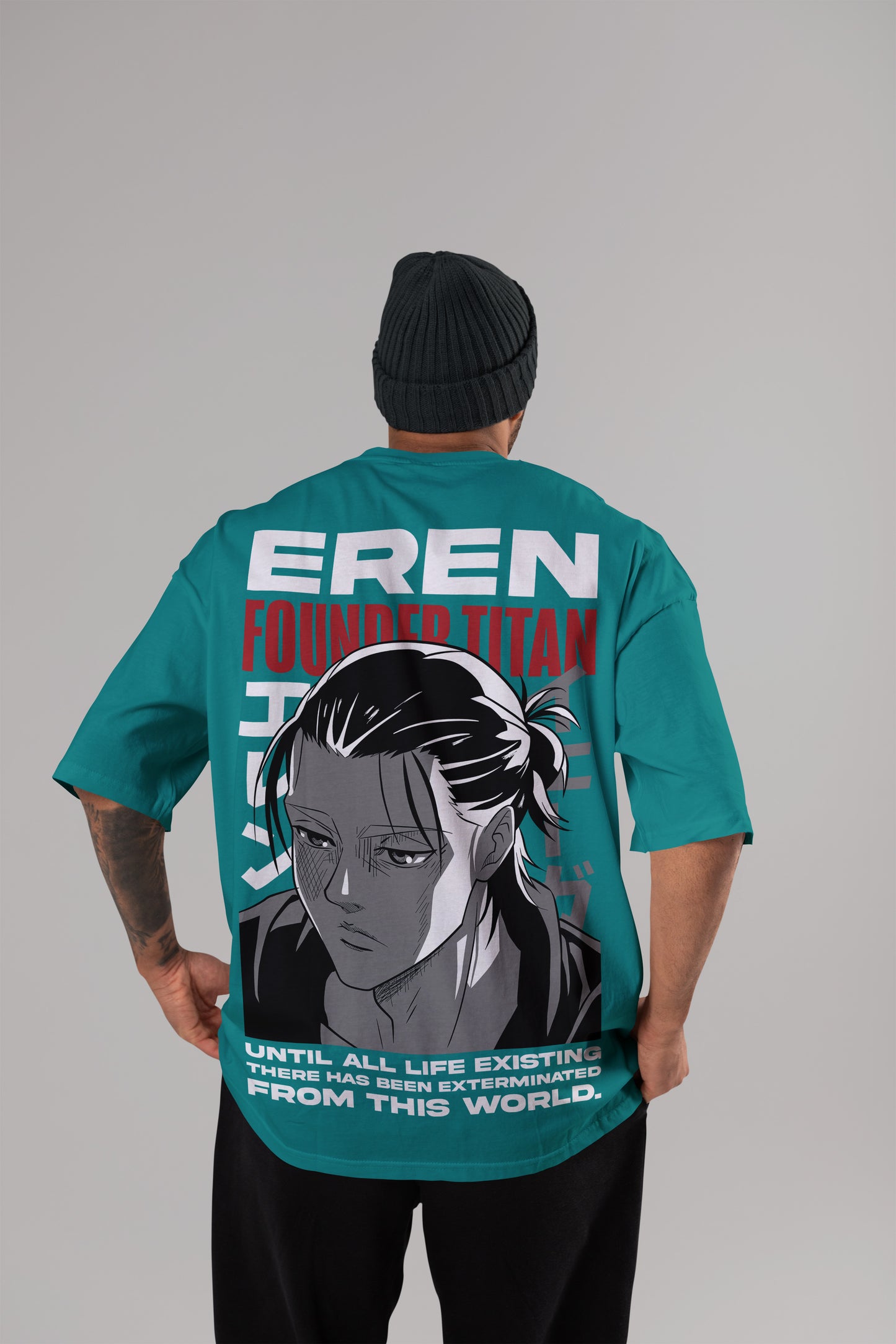 Attack On Titan – EREN YEAGER OVERSIZED TEE