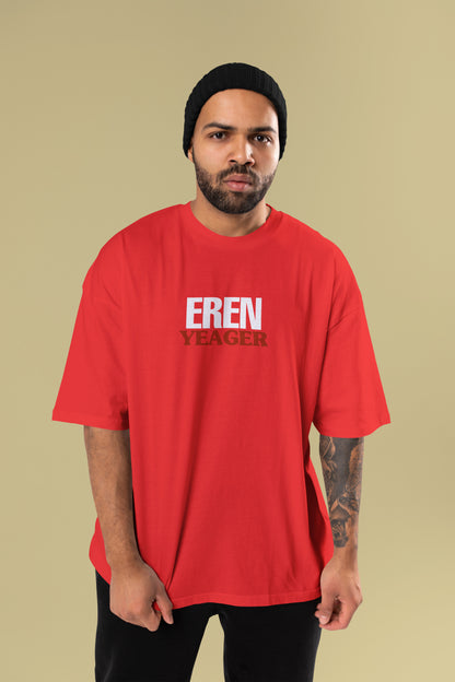 Attack On Titan – EREN YEAGER OVERSIZED TEE