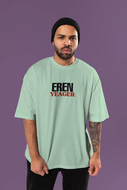 Attack On Titan – EREN YEAGER OVERSIZED TEE