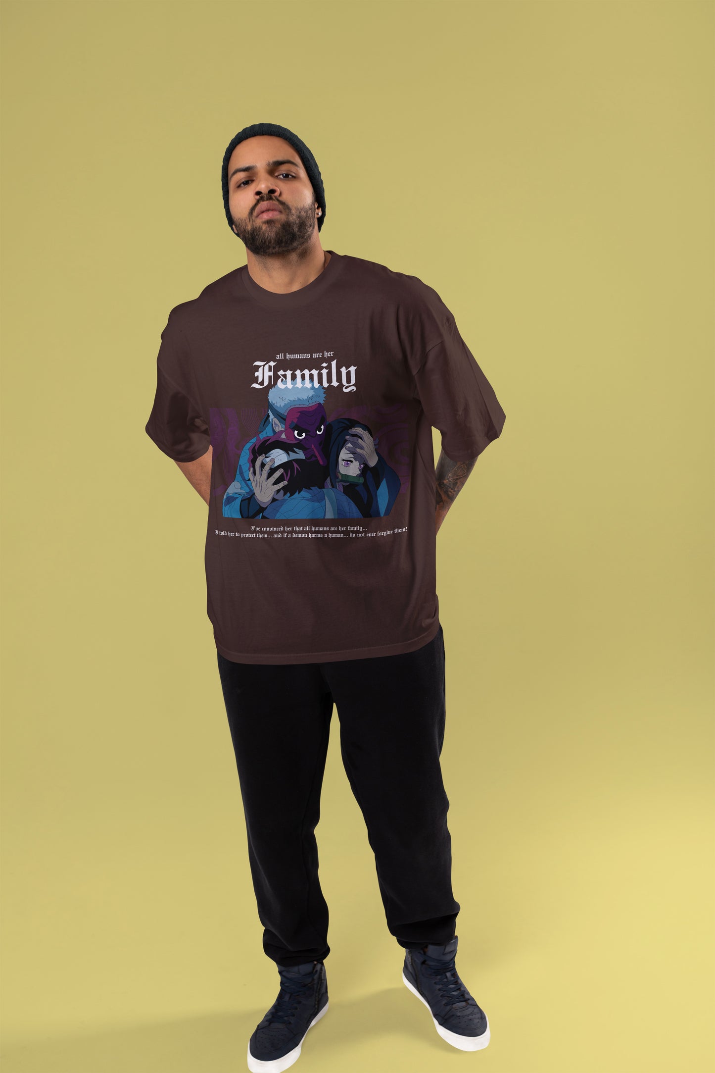 Demon Slayer - Family Oversized T-Shirt