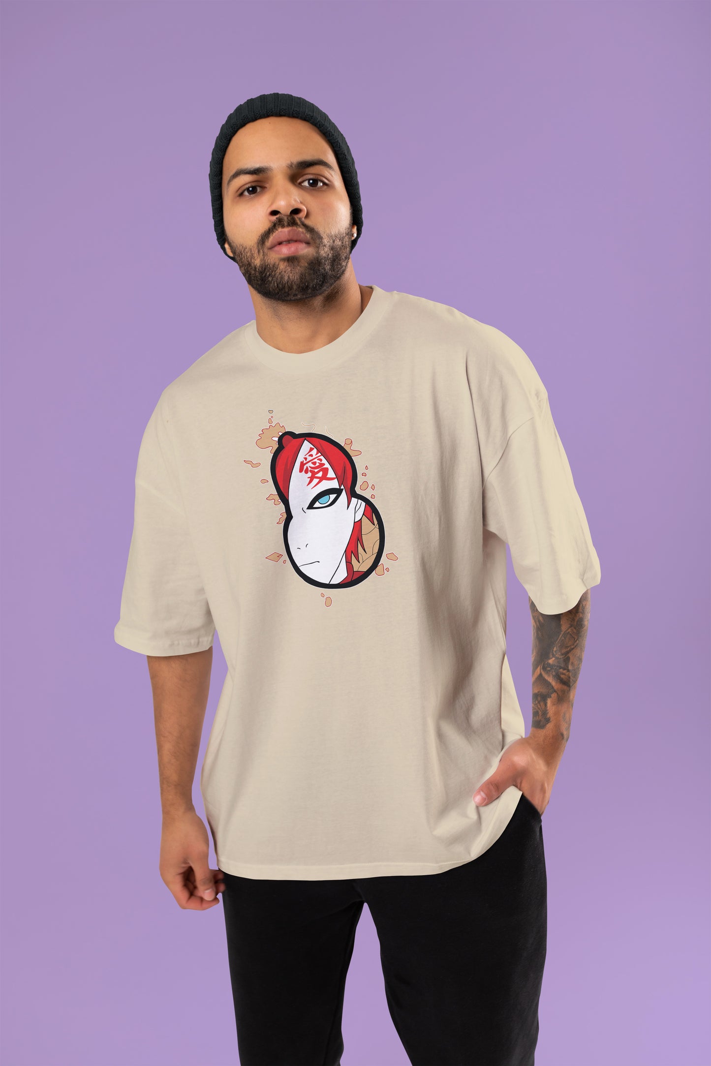 Naruto - Gaara Oversized T-Shirt