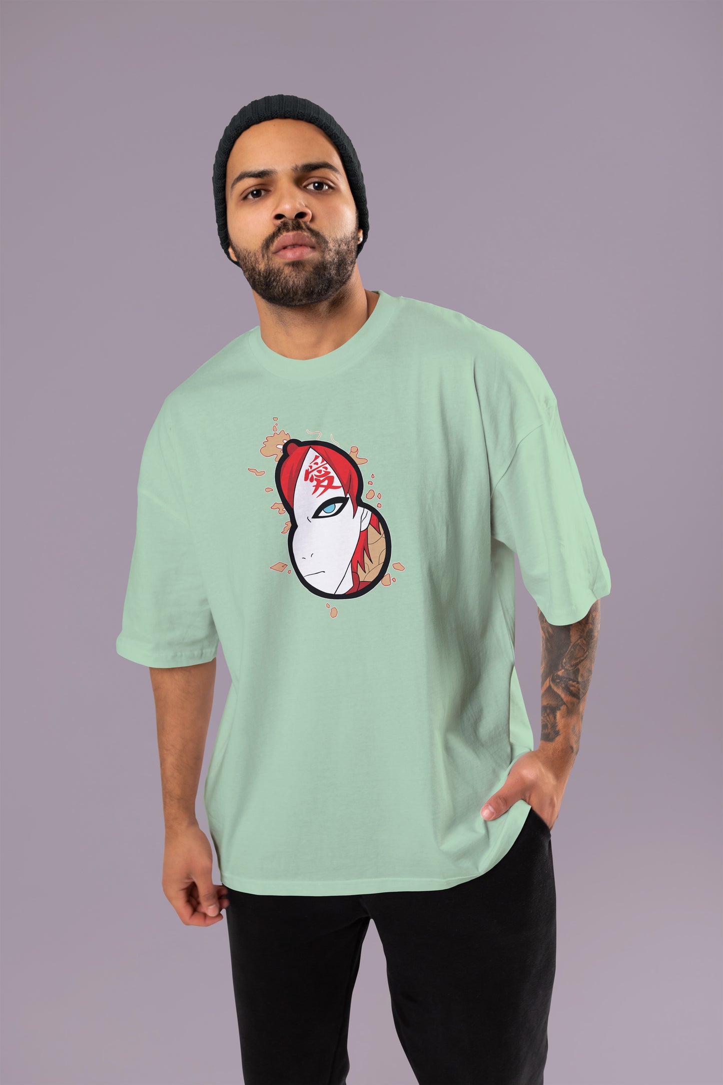Naruto - Gaara Oversized T-Shirt