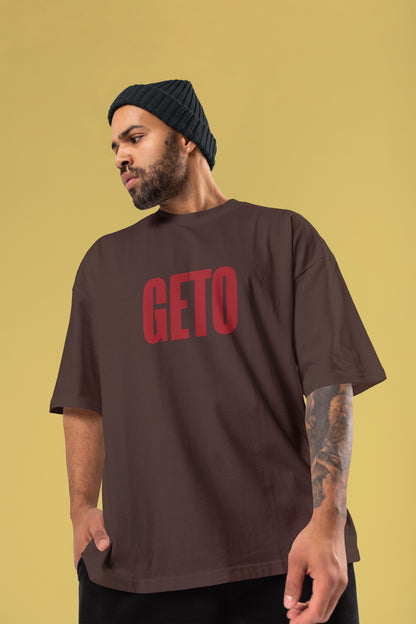 Geto Suguru Oversized Tee | Jujutsu Kaisen Edition