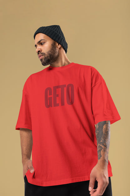 Geto Suguru Oversized Tee | Jujutsu Kaisen Edition