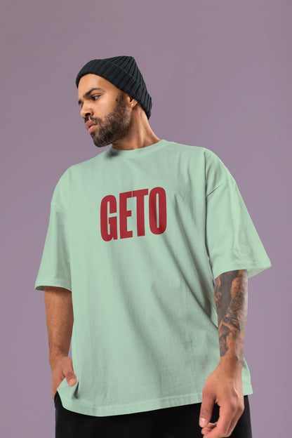 Geto Suguru Oversized Tee | Jujutsu Kaisen Edition