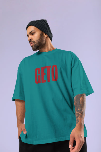 Geto Suguru Oversized Tee | Jujutsu Kaisen Edition