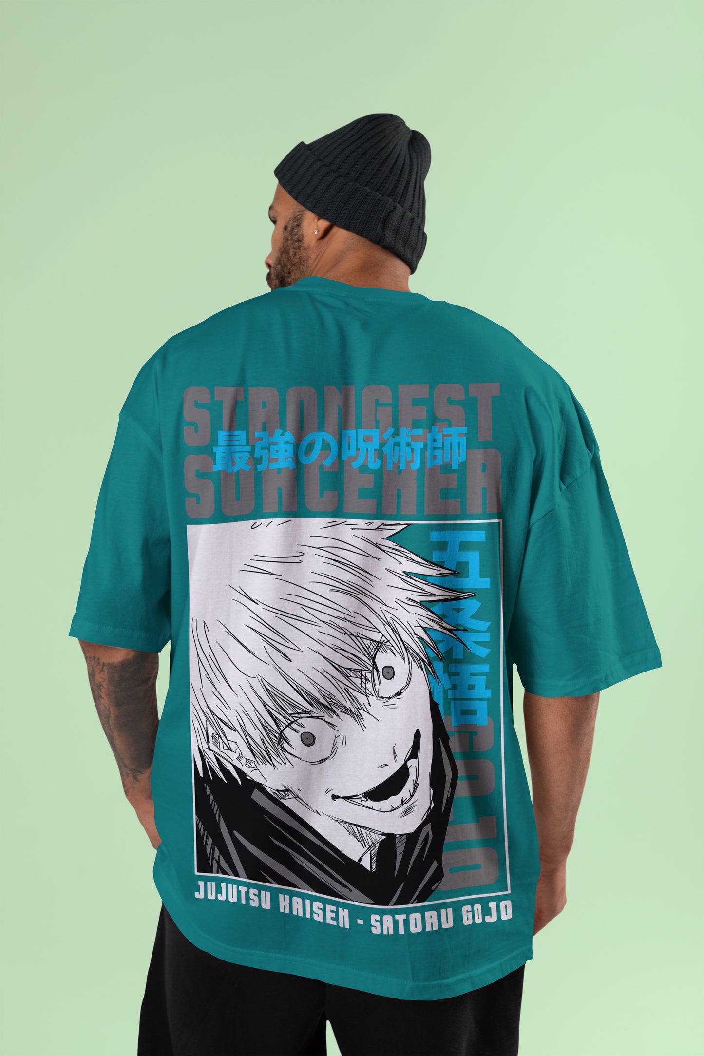 Strongest Sorcerer Oversized Tee | Jujutsu Kaisen Edition