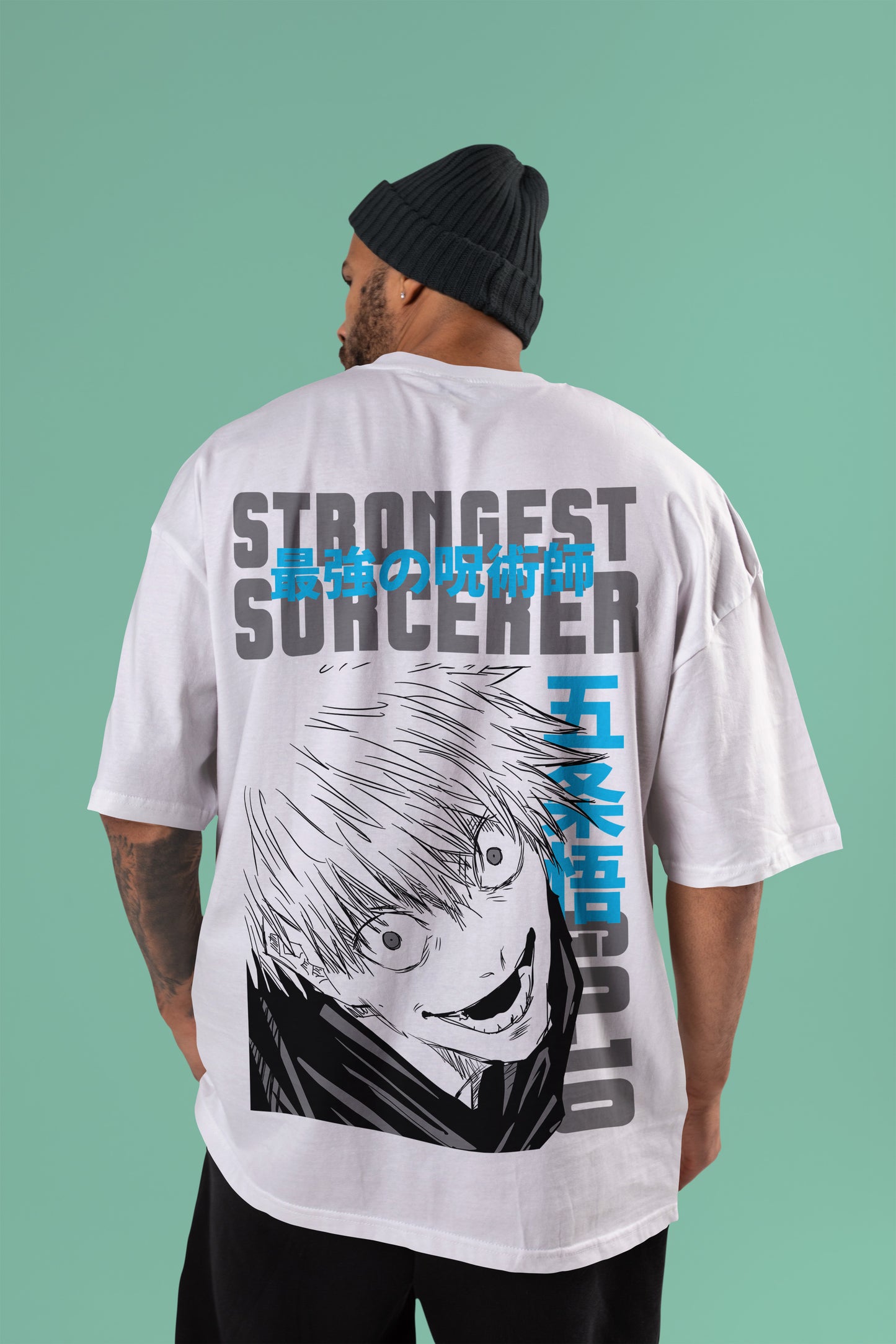 Strongest Sorcerer Oversized Tee | Jujutsu Kaisen Edition