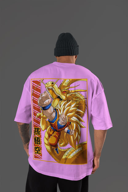 Dragon Ball Z – Saiyan Goku Oversized Tee