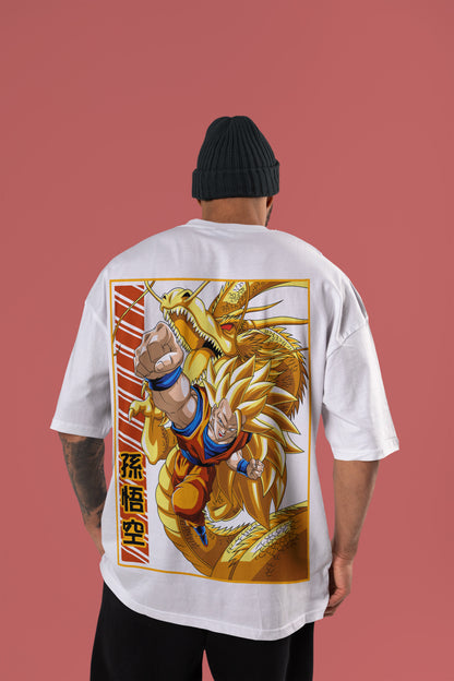 Dragon Ball Z – Saiyan Goku Oversized Tee