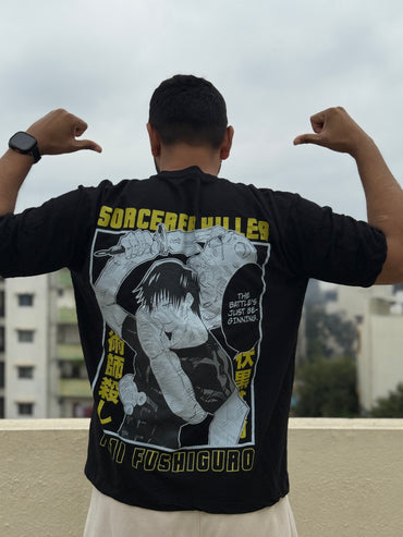 Toji Oversized Tee | Jujutsu Kaisen Edition