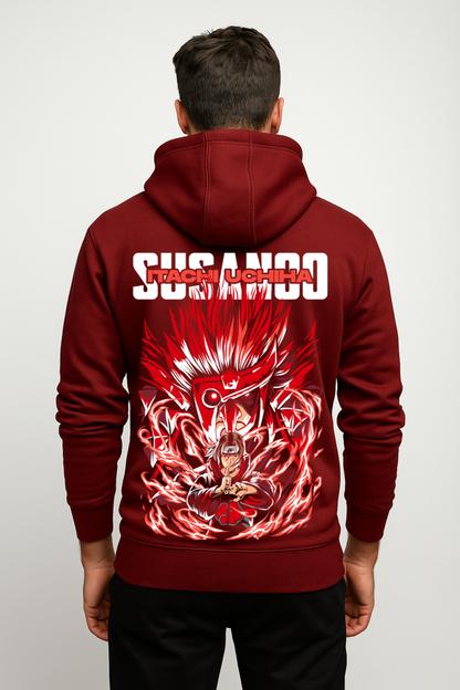 Naruto - Itachi x Susanoo Premium Hoodie