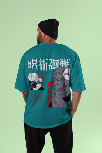 Domain Expansion Oversized Tee | Jujutsu Kaisen Edition