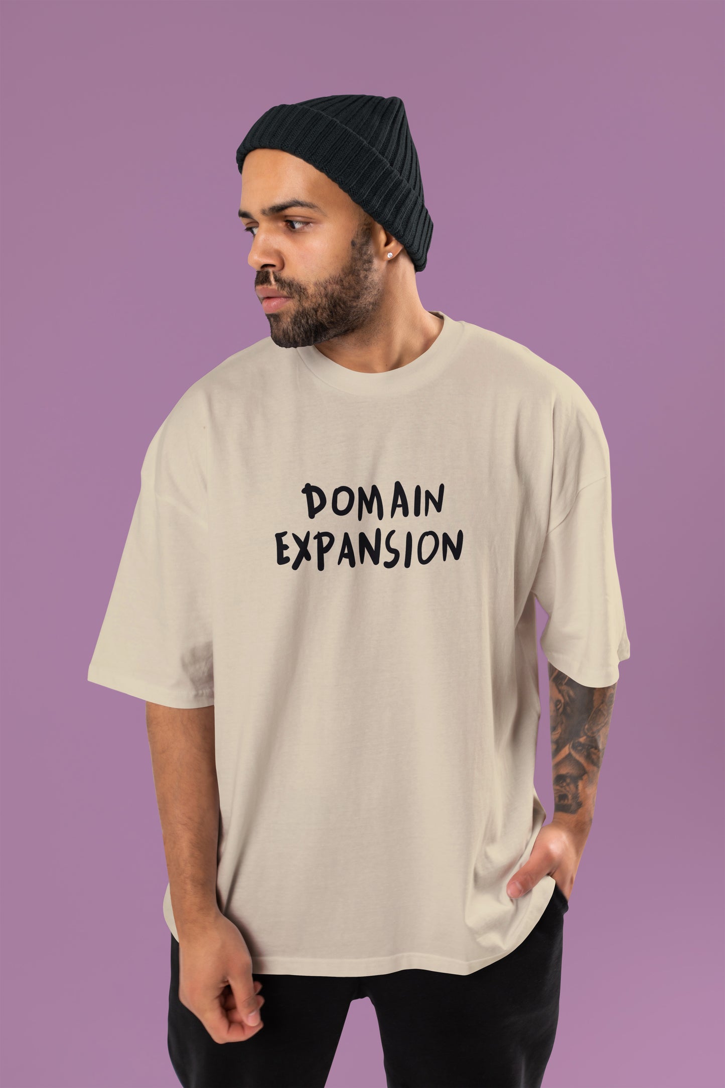 Domain Expansion Oversized Tee | Jujutsu Kaisen Edition