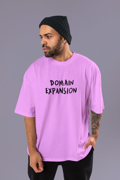 Domain Expansion Oversized Tee | Jujutsu Kaisen Edition
