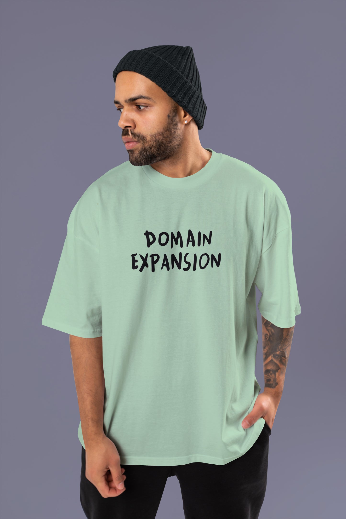 Domain Expansion Oversized Tee | Jujutsu Kaisen Edition