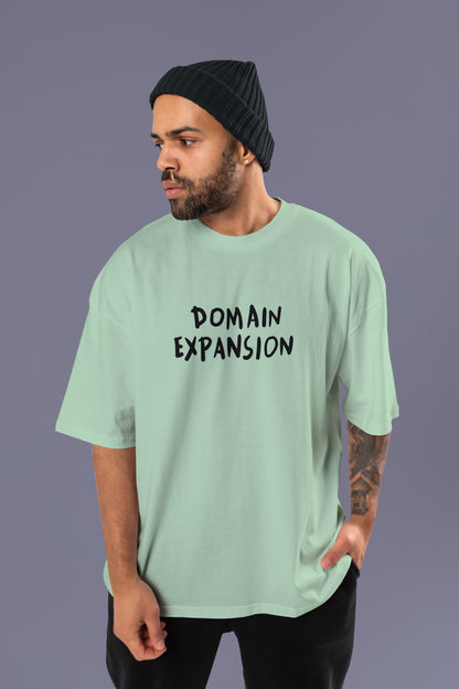 Domain Expansion Oversized Tee | Jujutsu Kaisen Edition