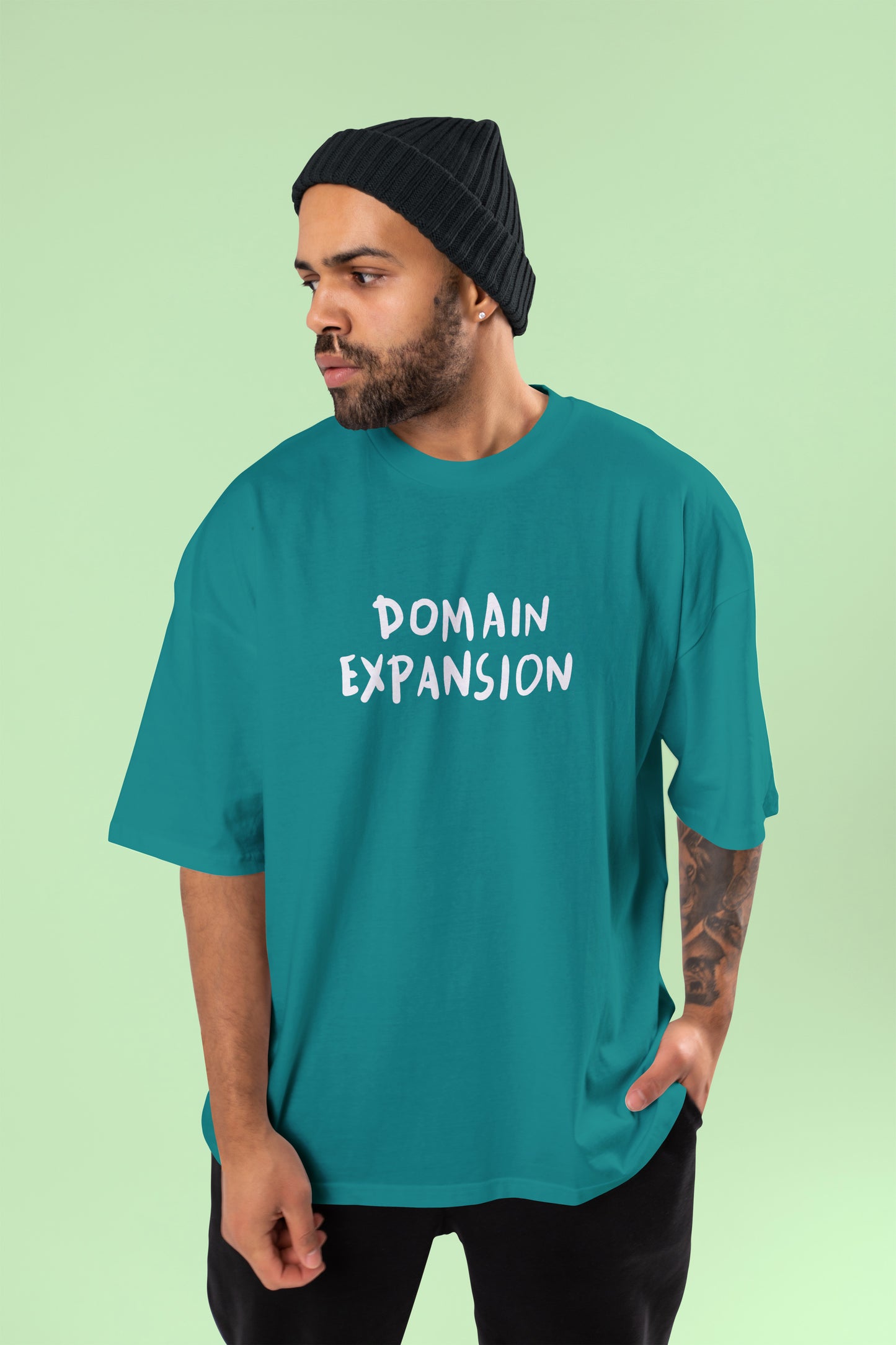 Domain Expansion Oversized Tee | Jujutsu Kaisen Edition