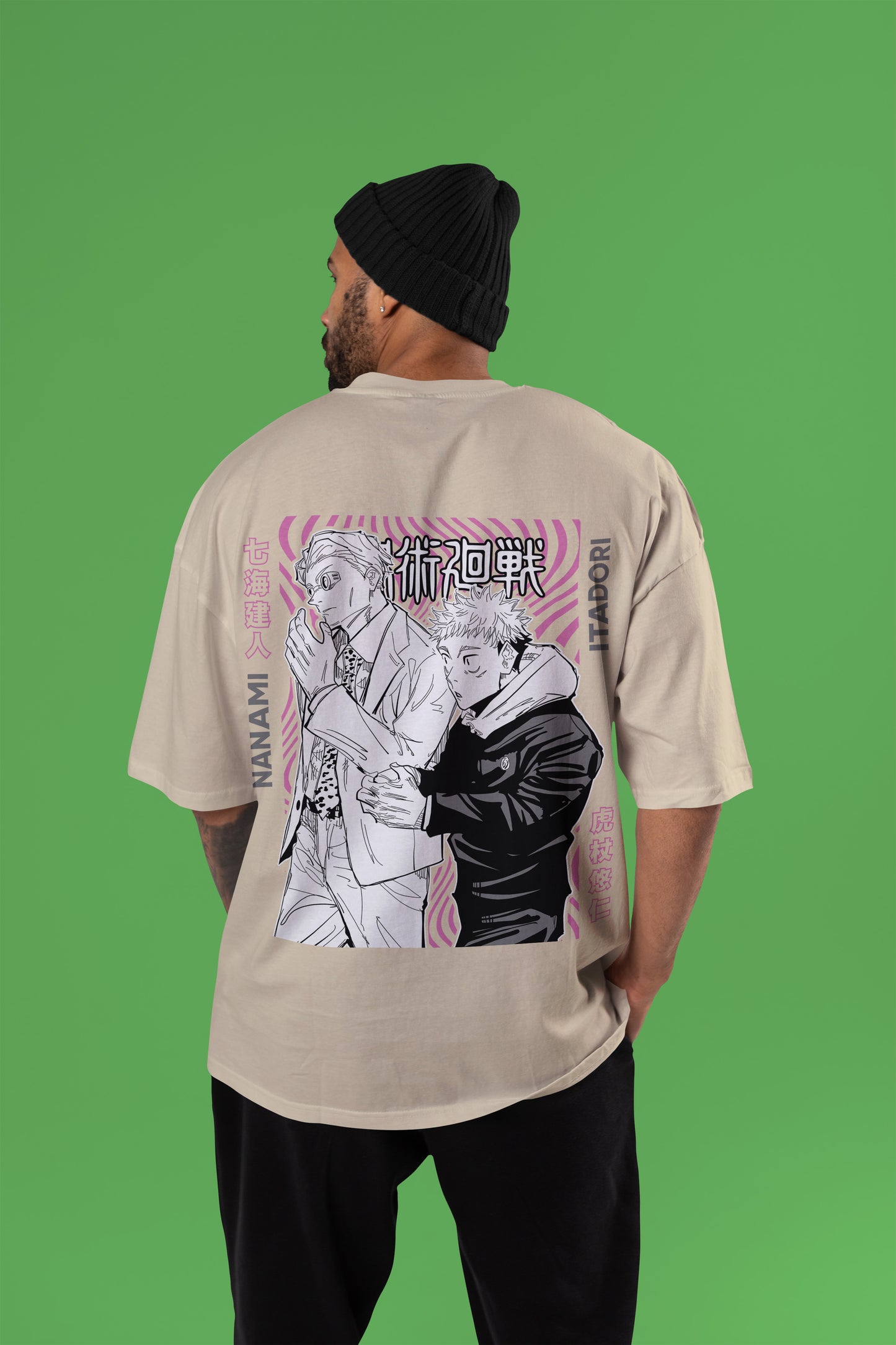 Itadori x Nanami Oversized Tee | Jujutsu Kaisen Edition